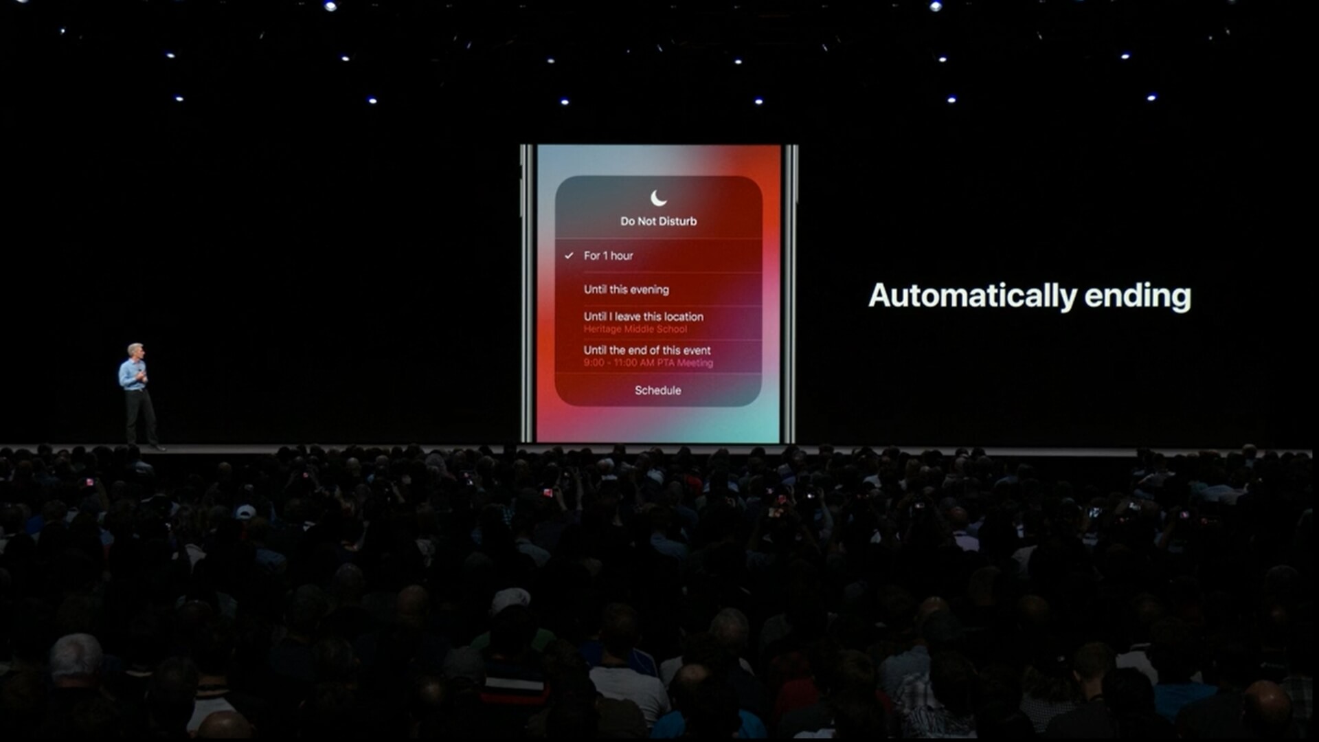 iOS 12 Automatically ending